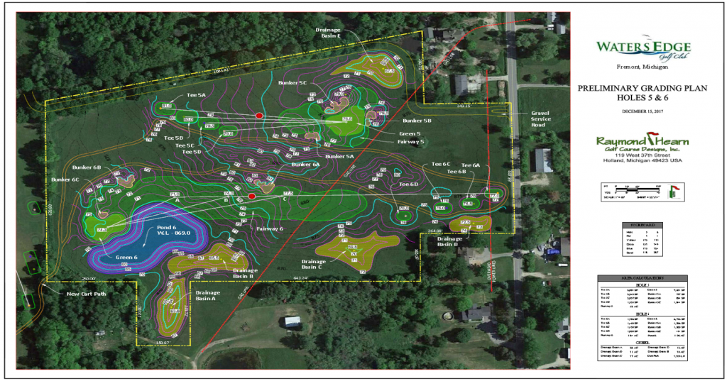 Waters Edge Golf Course Raymond Hearn Golf Course Designs